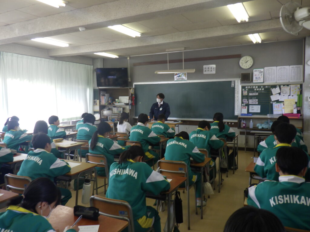 川口市立岸川中学校にてSDGs学習