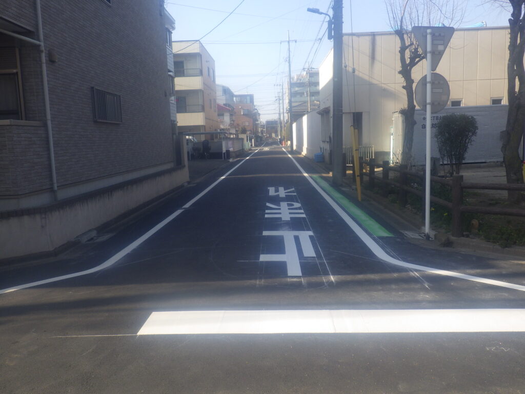 蕨市発注　市道32-23号線舗装補修工事・附帯工