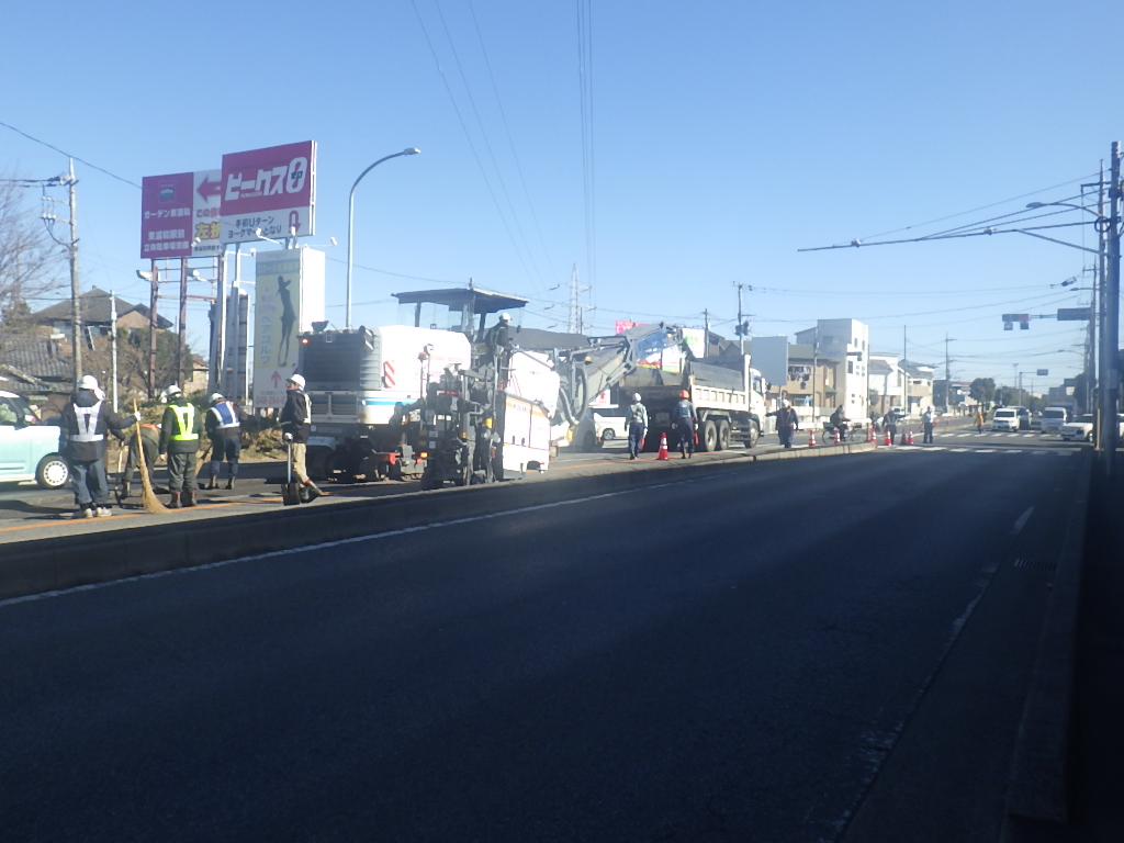 川口市発注 幹線第78号線道路補修工事 |廣橋工業