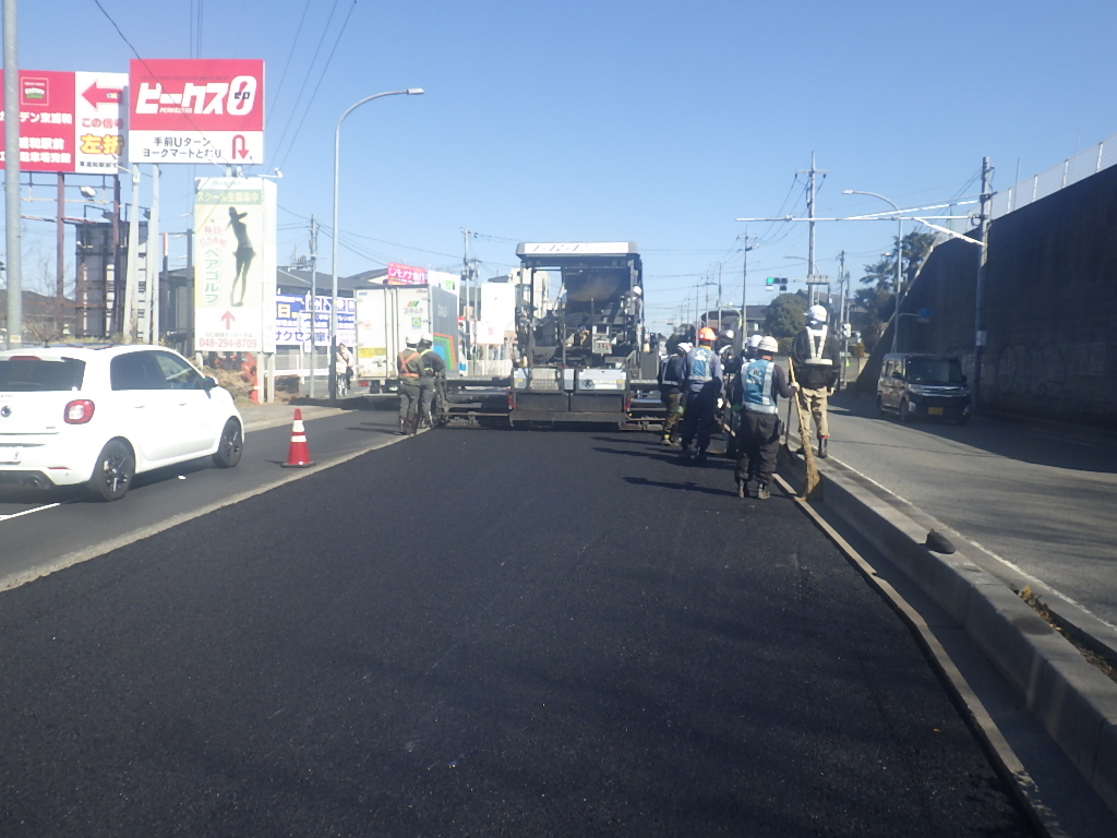 川口市発注 幹線第78号線道路補修工事 |廣橋工業