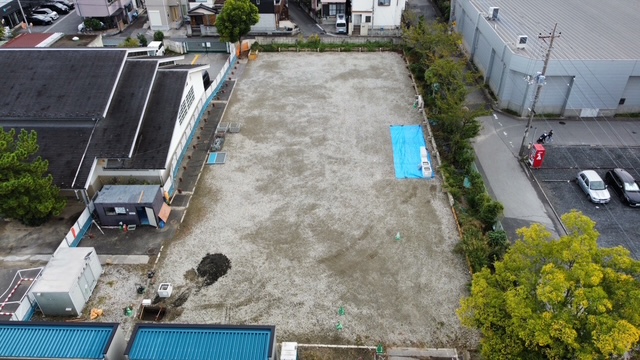 川口市立芝東中学校駐車場整備工事